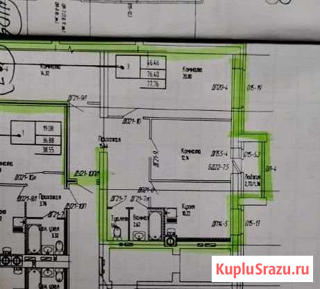 3-к квартира, 78 кв.м., 9/10 эт. Йошкар-Ола - изображение 1