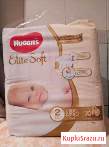 Подгузники Huggies elite soft 2 Норильск - изображение 1