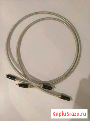 Продам кабель daxx 2RCA-2RCA, новый. Длина 1 м Йошкар-Ола - изображение 1