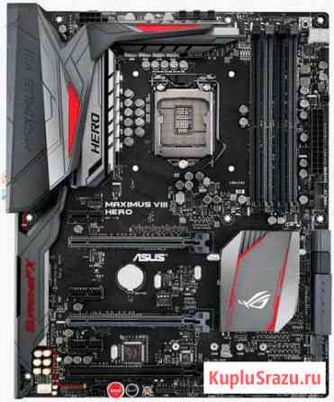 Asus maximus 8 hero+i3 6300+8гб DDR4 Тверь