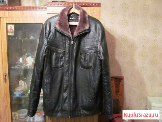 Куртка иск. кожа и мех Липецк - изображение 1