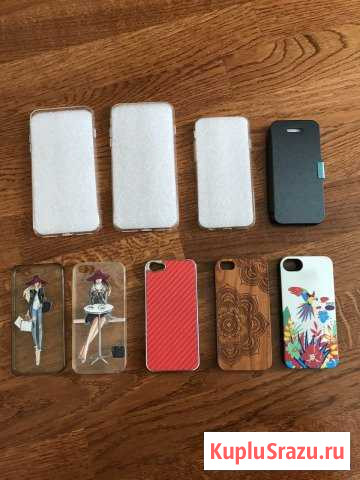 Чехлы на iPhone 5/5S, 6, 7+ (новые и бу) Ставрополь - изображение 1
