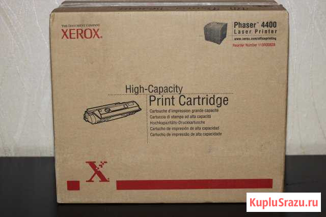 Новый картридж Xerox 113R00628 для Phaser 4400 Тюмень - изображение 1
