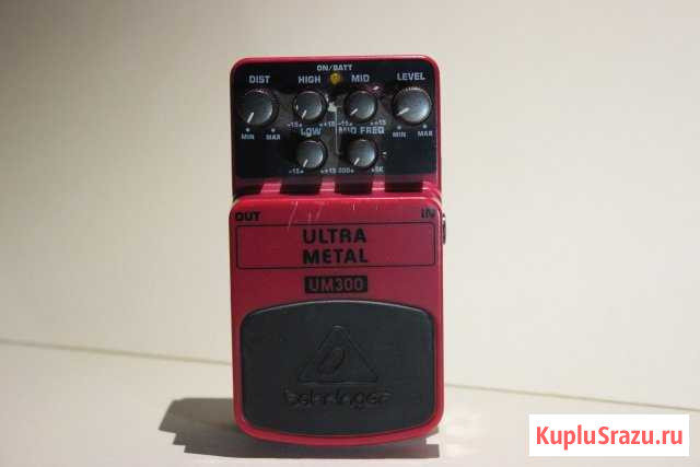 Педаль эффекта Behringer UM300 Тольятти - изображение 1