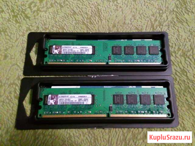 Оперативная память Kingston kvr800d2n6/1g Вольск - изображение 1