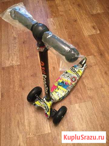 Самокат Scooter maxi крутые расцветки большие коле Ярославль - изображение 1