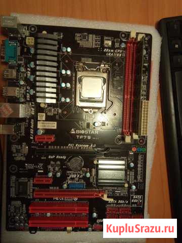 Материнская плата biostar TP75 LGA 1155 Десногорск - изображение 1