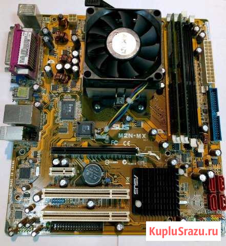 AMD x2 3600+, asus m2n-mx, 2gb ram Новомосковск - изображение 1