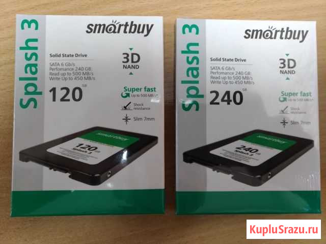 Новый Жесткий SSD ссд 60-120-240gb-480 Ижевск - изображение 1