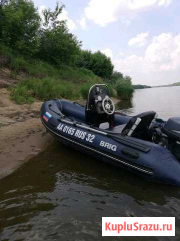 Лодка brig 360f риб с 4хтактным мотором +эхолот+пр Чехов - изображение 1