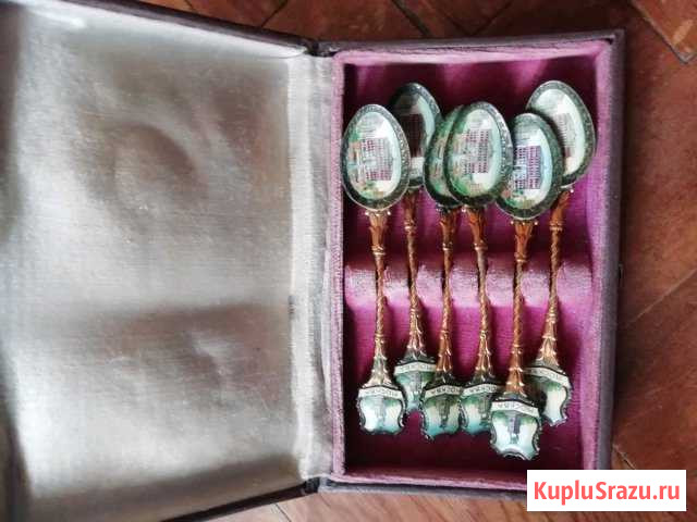 Старинные коллекционные ложки Подольск - изображение 1