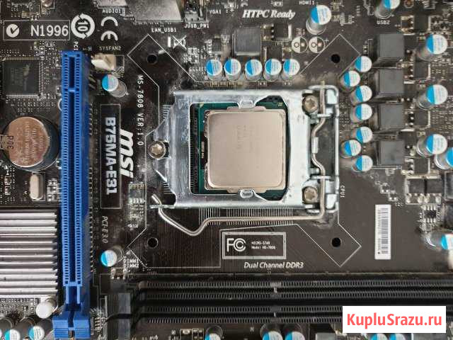 I5 3470 3,2GHZ +Материнка MSI B75MA-E31 Фрязино - изображение 1