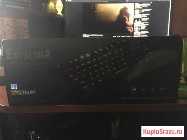 Игровая клавиатура Tesoro Excalibur Spectrum Луховицы - изображение 1