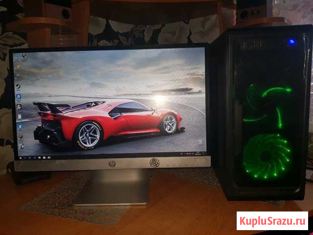 Игровой комп+Монитор без рамок Шахты - изображение 1