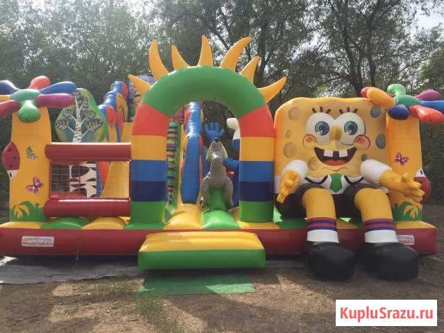 Батуты,аттракционы,паровоз,водные шары,гидророллер Шахты - изображение 1