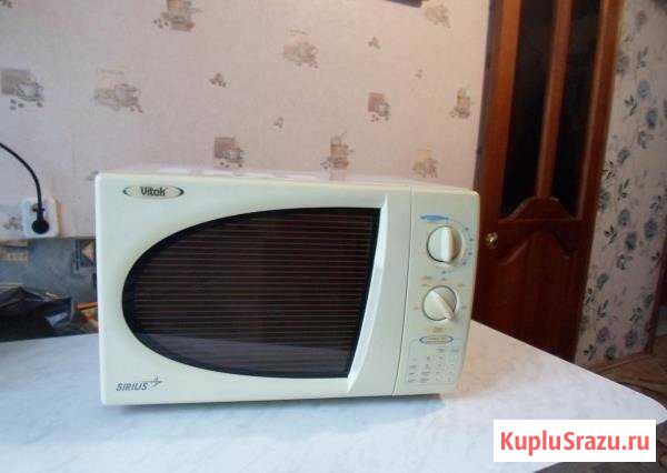 Микроволновая печь vitek sirius рабочая белая Нижний Новгород - изображение 1