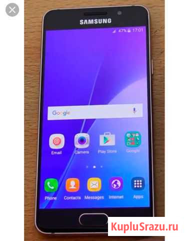 SAMSUNG A3 2016 SM-310F duos Золотистого цвета Нижний Новгород - изображение 1