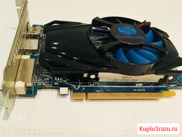 Видеокарта hd6670 1gb sapphire Тихвин - изображение 1