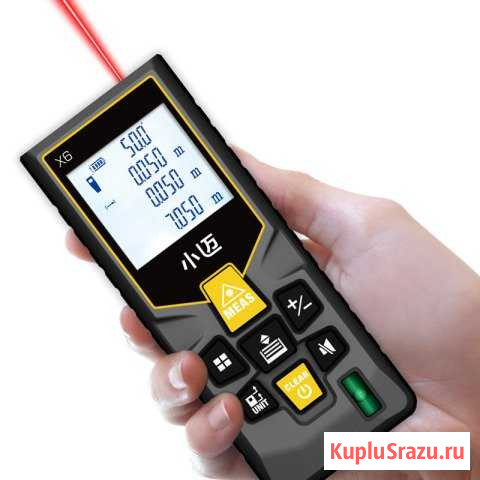 Лазерный дальномер mileseey x6, 60м Котлас - изображение 1