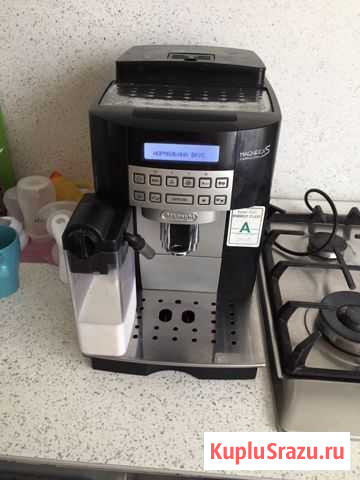 Продам кофемашину DeLonghi ecam 22.36Х в хорошем с Янино-1 - изображение 1