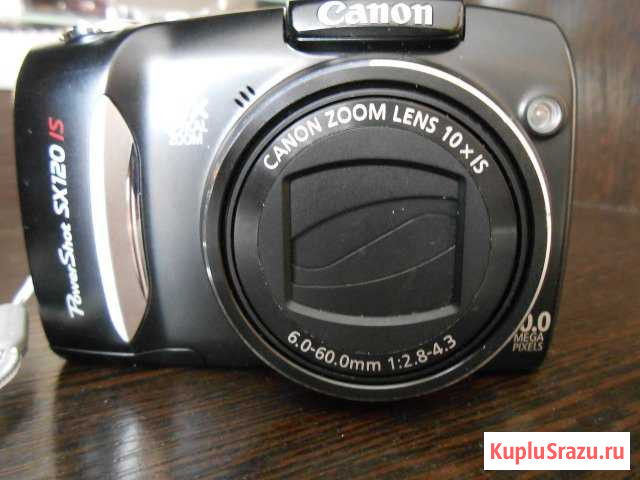 Продам цифровую фотокамеру Саnon SX120 с футляром Архангельск - изображение 1