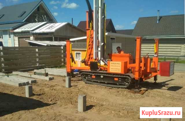 Забивка жб свай. Свайные работы. Сваи. Фундамент Северодвинск - изображение 1