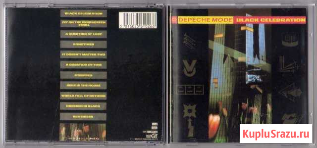 CD Depeche Mode - Black Celebration 86 (EU) Mute Астрахань - изображение 1