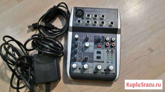 Микшер Behringer Q502 USB Астрахань - изображение 1