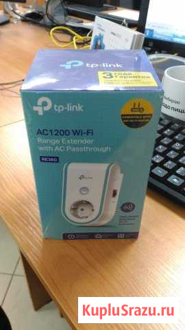 Повторитель беспроводного сигнала TP-link RE360 Владимир - изображение 1