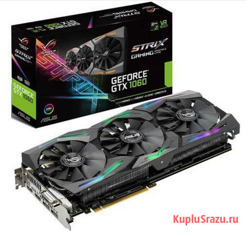 GTX 1066 asus strix 06G Курган - изображение 1