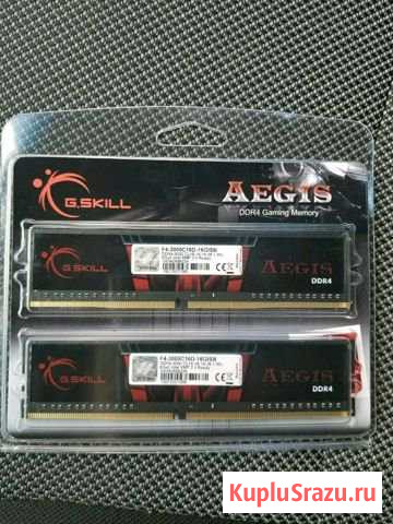 Оперативка G.Skill Aegis 16GB DDR4 3000MHz Белгород - изображение 1