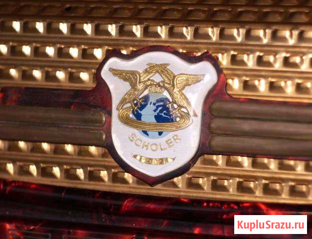 Раритетный трофейный немецкий аккордеон Scholer Красный Яр - изображение 1