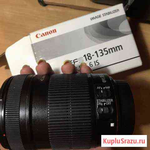 Объектив Canon efs 18-135mm f/3.5-5.6 is Тольятти