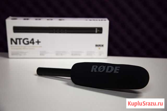 Микрофон-пушка Rode NTG-4+ Брянск - изображение 1