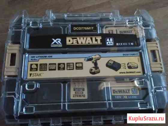 Ударный дрель-шуруповерт Dewalt DCD 776 M1T Ковров