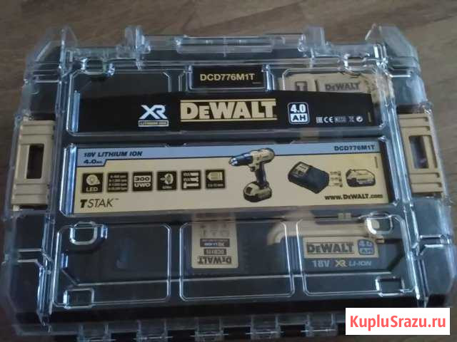 Ударный дрель-шуруповерт Dewalt DCD 776 M1T Ковров - изображение 1