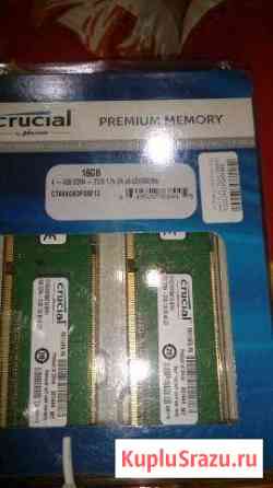 Crucial dimm DDR4 4x4(16) Gb Владимир