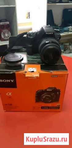 Фотоаппарат зеркальный sony slt-a58k Михайловка - изображение 1