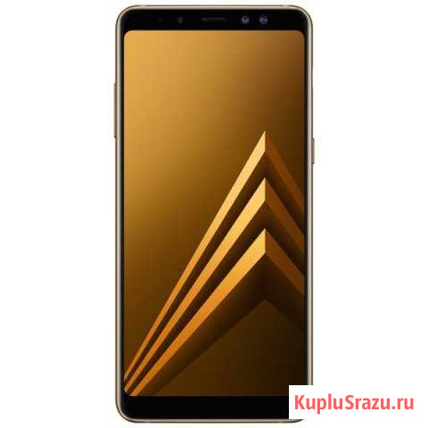 Смартфон SAMSUNG Galaxy A8+ (2018) Gold Вологда - изображение 1