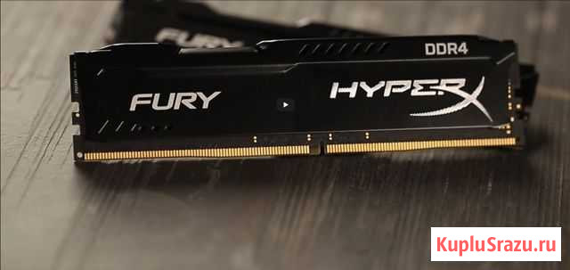 Kingston HyperX fury Black Series (HX424C15FB/4x2) Чита - изображение 1