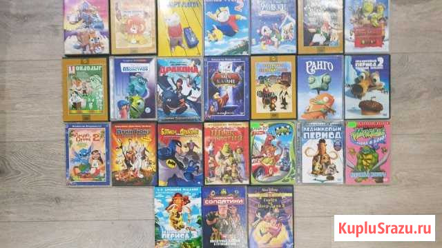 83 двд диска с суперскими мультфильмами Калуга - изображение 1