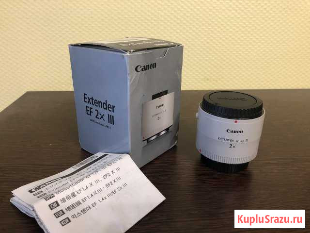 Телеконвертер Canon Extender EF 2x III Воронеж - изображение 1