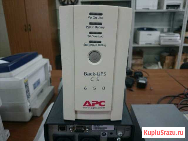 Бесперебойник APC Back-UPS cs 650va Иваново - изображение 1