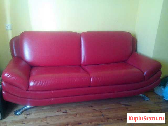 Новый раскладной диван из кожзама спилс Елец - изображение 1