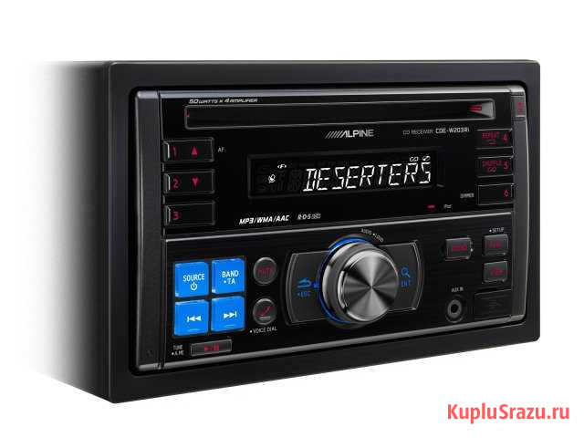 Alpine CDE-W203Ri 2-DIN CD-ресивер/контроллер USB Элиста - изображение 1