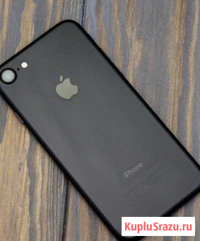 Apple iPhone 7 matte black 128Gb Усинск - изображение 1