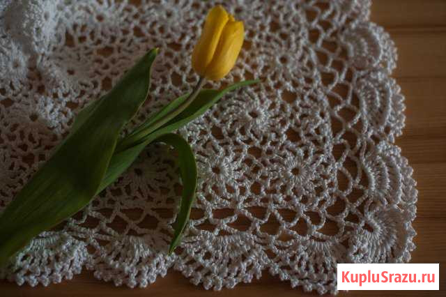 Скатерть вязаная Великие Луки - изображение 1
