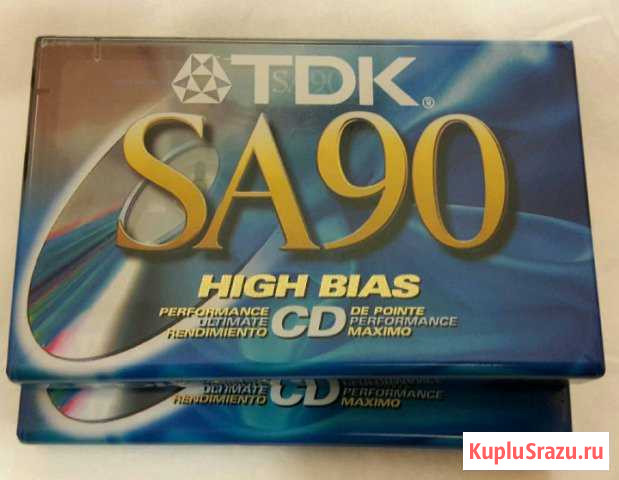 Аудиокассеты TDK surer chrome SA90 Норильск - изображение 1