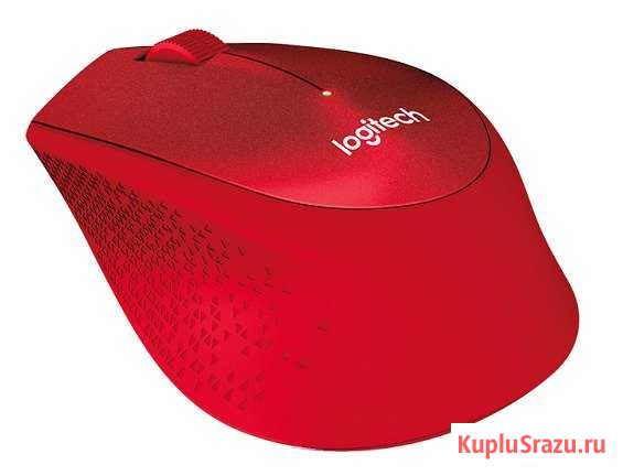 Мышь Logitech Wireless Mouse M330, silent plus RED Владивосток - изображение 1