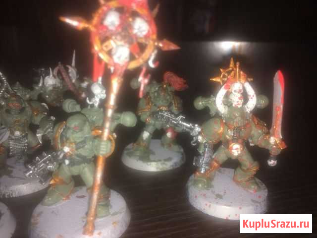 Warhammer 40k покрашеные миньки + литники не испол Тверь - изображение 1